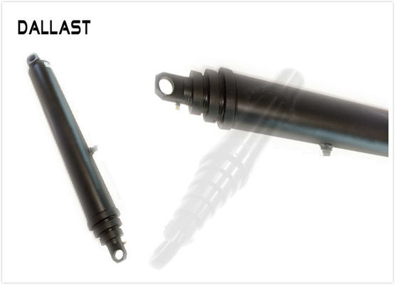 Welded Industrial Hydraulic Cylinders Single Acting Telescopic Lifting